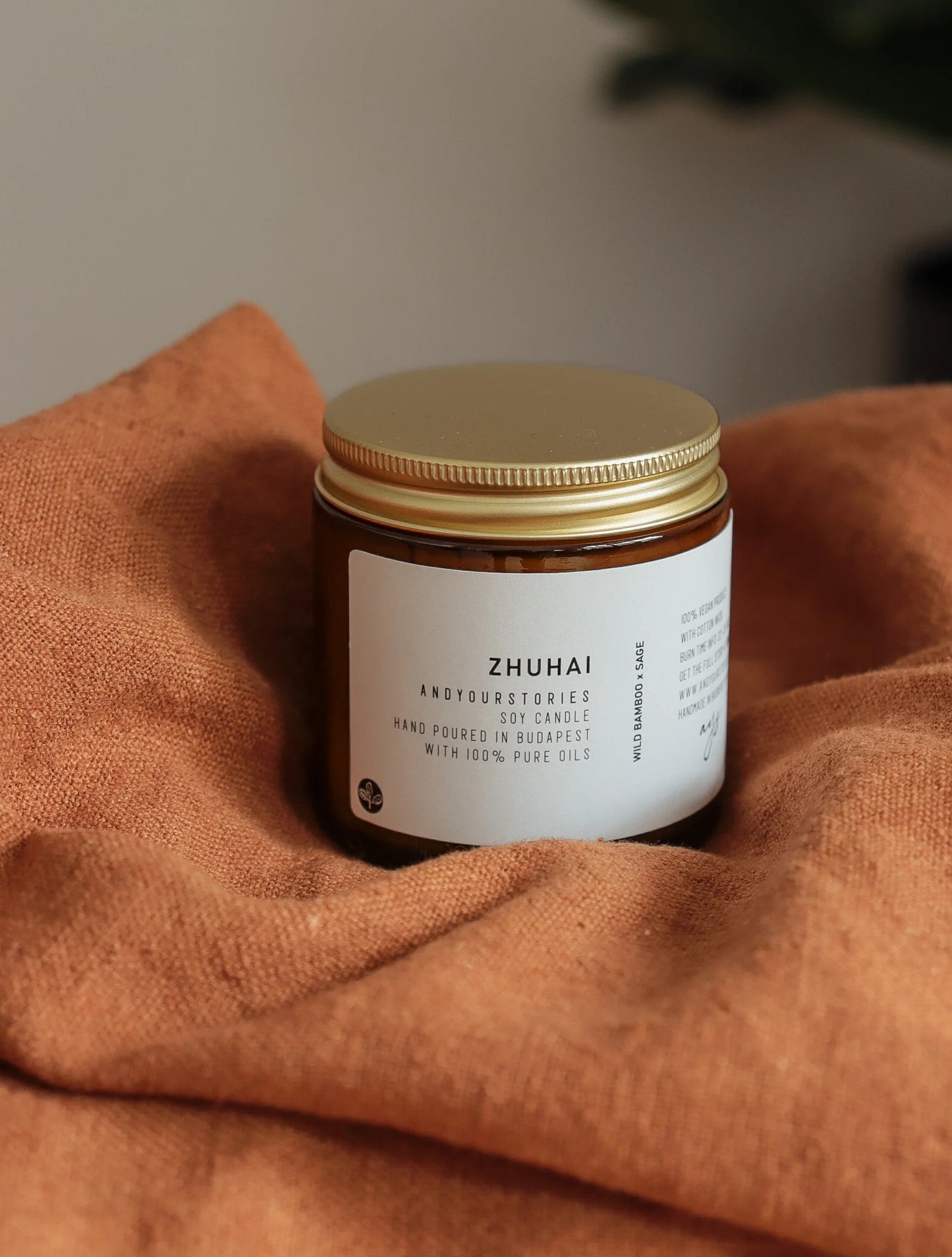 Andyourstories Zhuhai Κερί Σόγιας 100gr