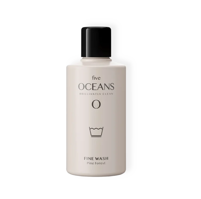 Five oceans detergent for sensitive fabrics.