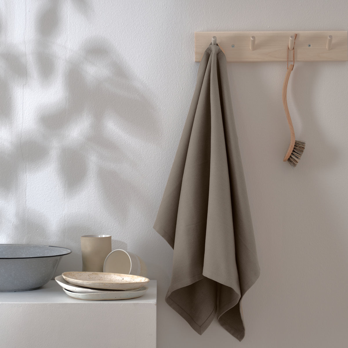 The Organic Company Kitchen Towel Clay