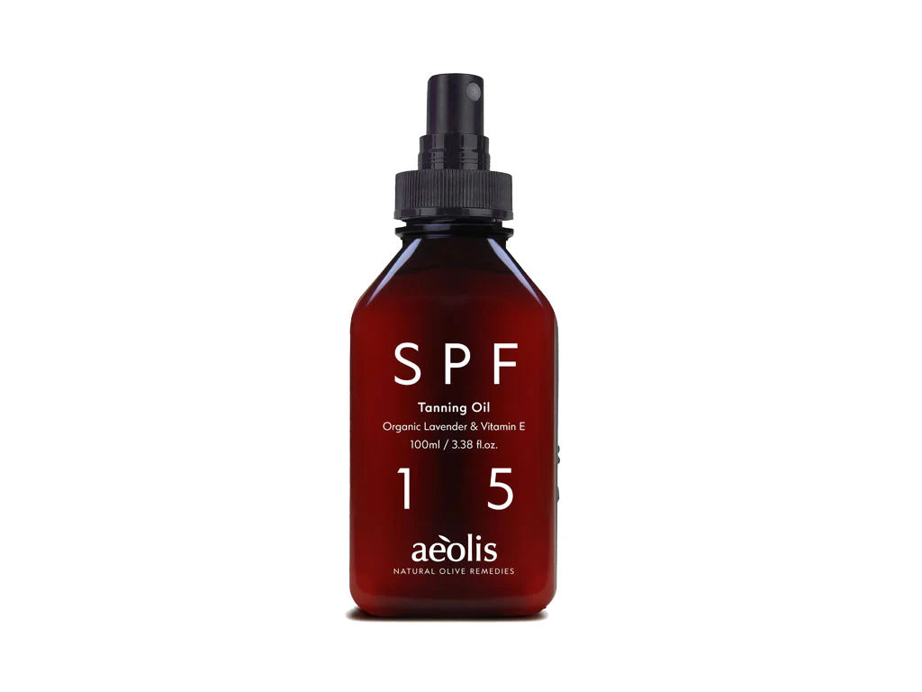 Aeolis Λάδι Μαυρίσματος SPF 15 100ml