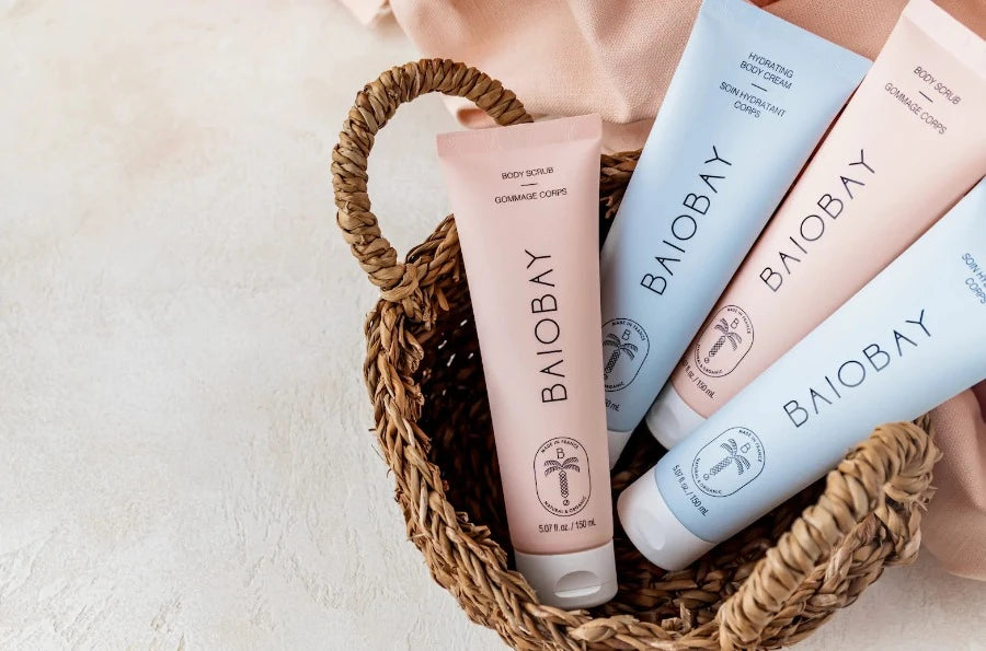 Whole range of Baiobay body care.
