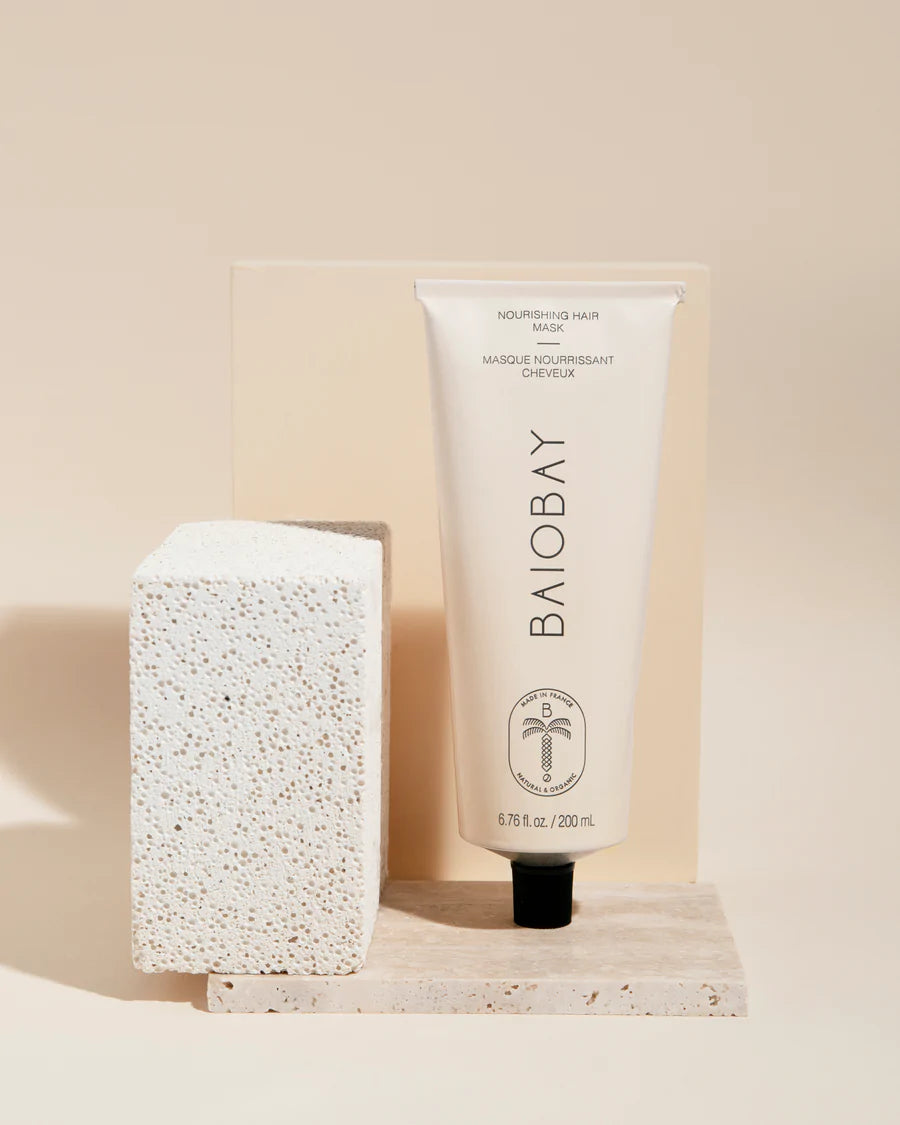 Baiobay nourishing hair mask for softer and shinier hair.