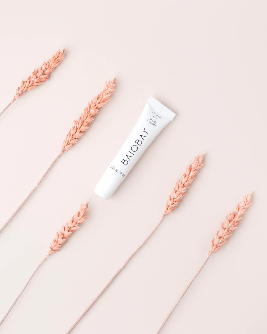 Baiobay lip balm with coconut oil and shea butter.