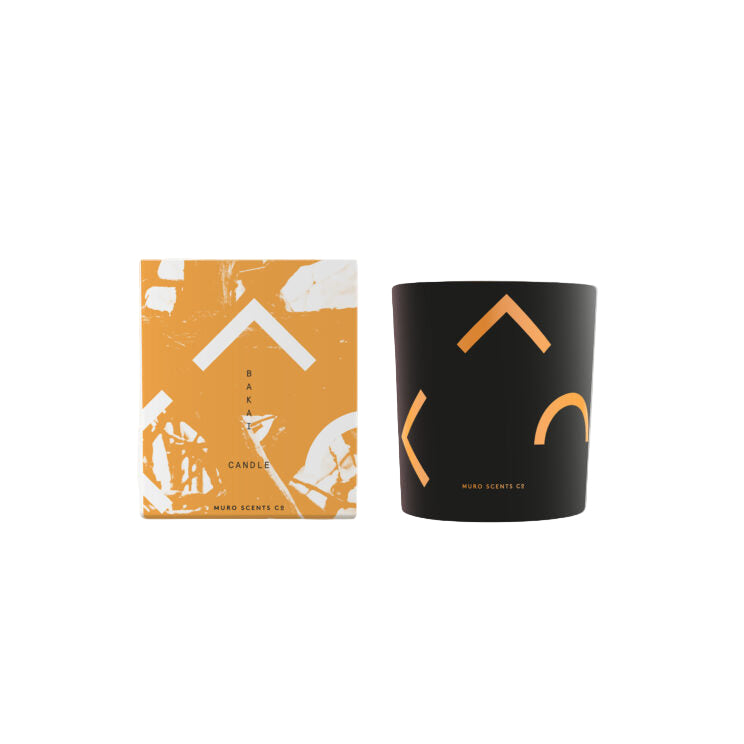 Muro bakai natural soya scented candle.