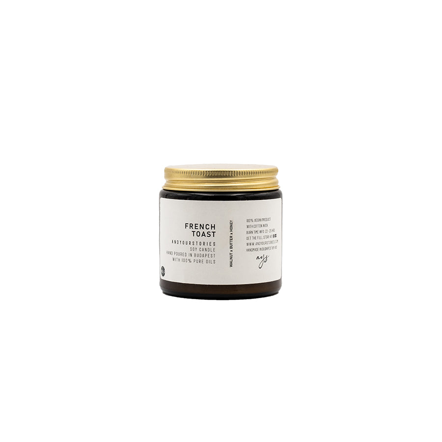 Andyourstories French Toast Soy Candle 100gr