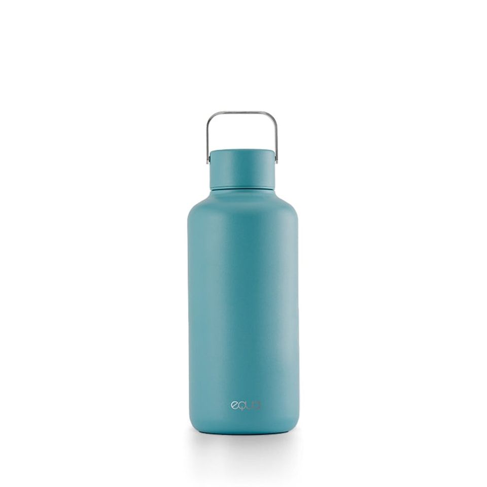 Equa timeless wave stainless steel water bottle.