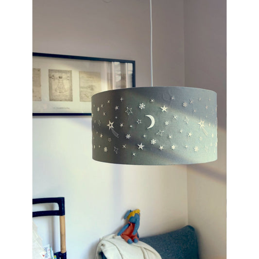 Glow in the Dark Stars ceiling lampshade
