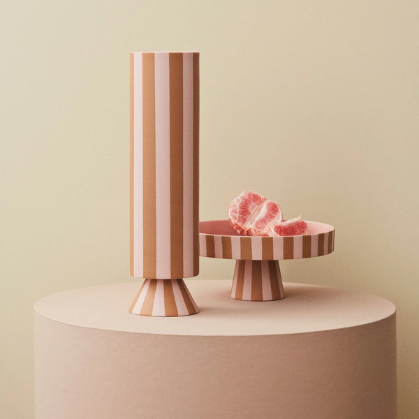 Toppu Vase Caramel 31cm