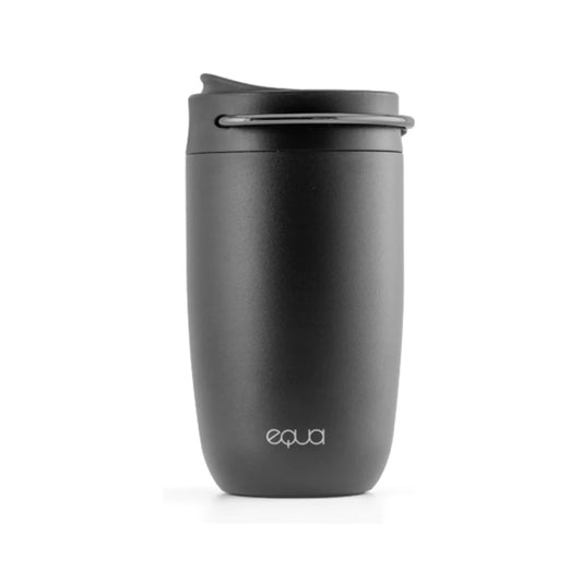 Equa Cup Black – stainless steel, thermally insulated