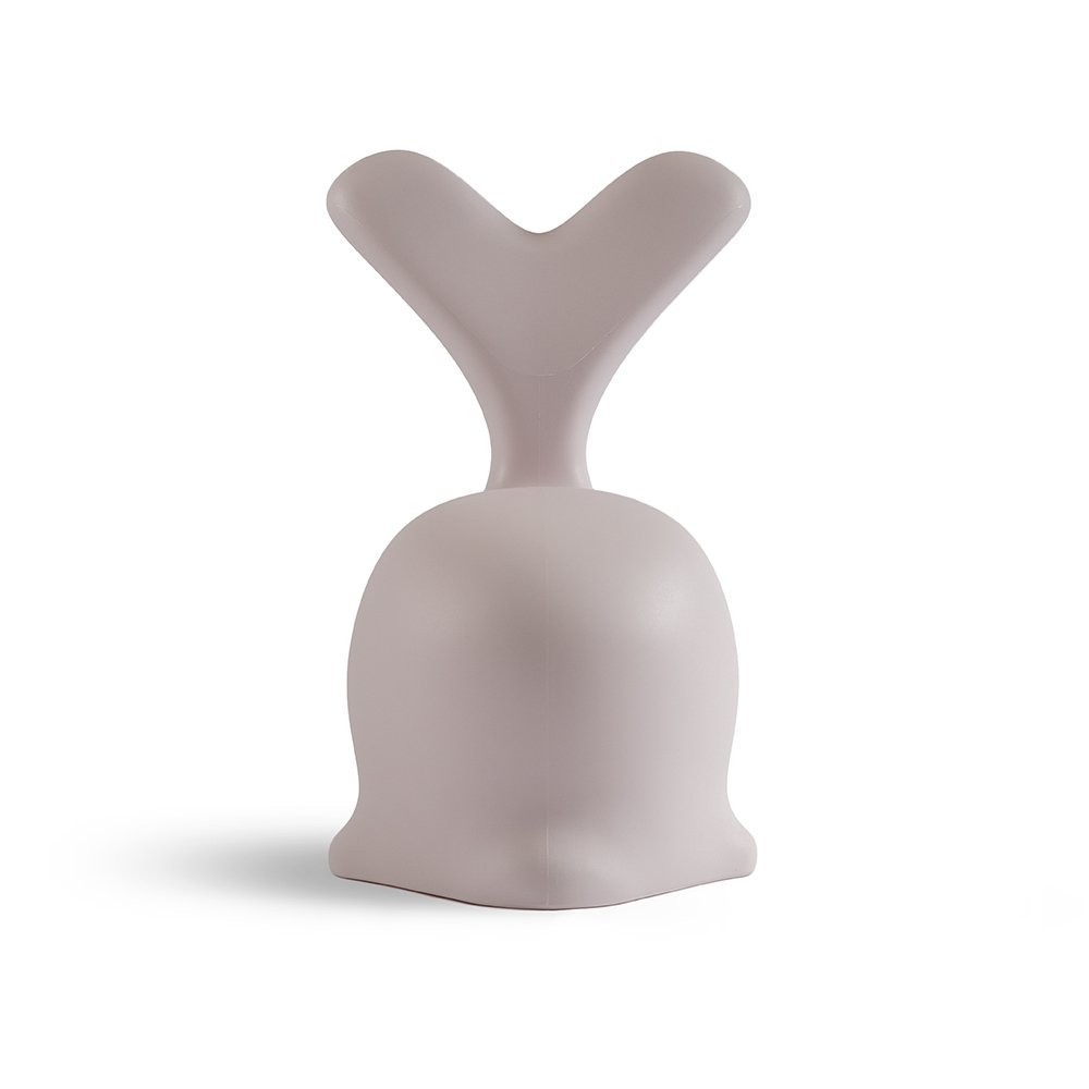 Decorative vase with a unique design on a white background