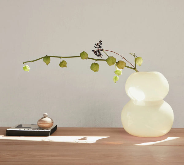 Lasi Vase Vanilla 30cm - Large