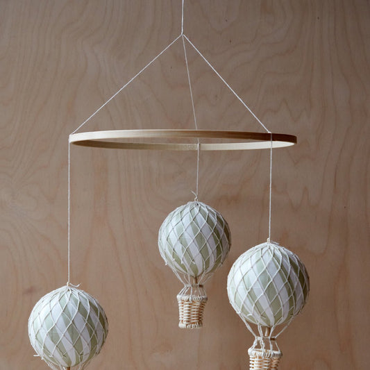 Air Balloon Mobile - Green