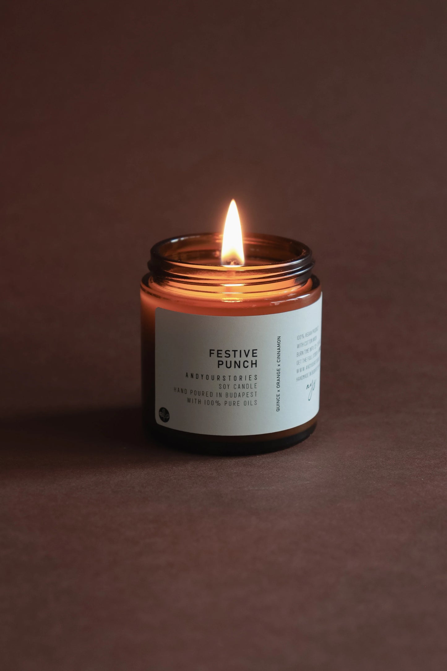 Andyourstories Festive Punch Soy Candle 100gr