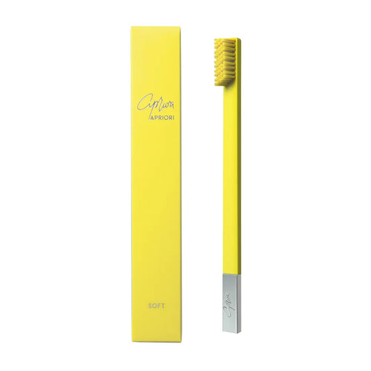 Beaming bright. Unleash your inner glow with this radiant sunflower and silver toothbrush.