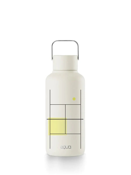 Equa timeless set match stainless steel bottle.