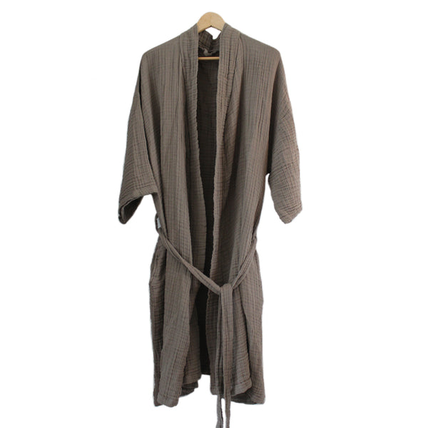 The Organic Company Fine Bathrobe Clay