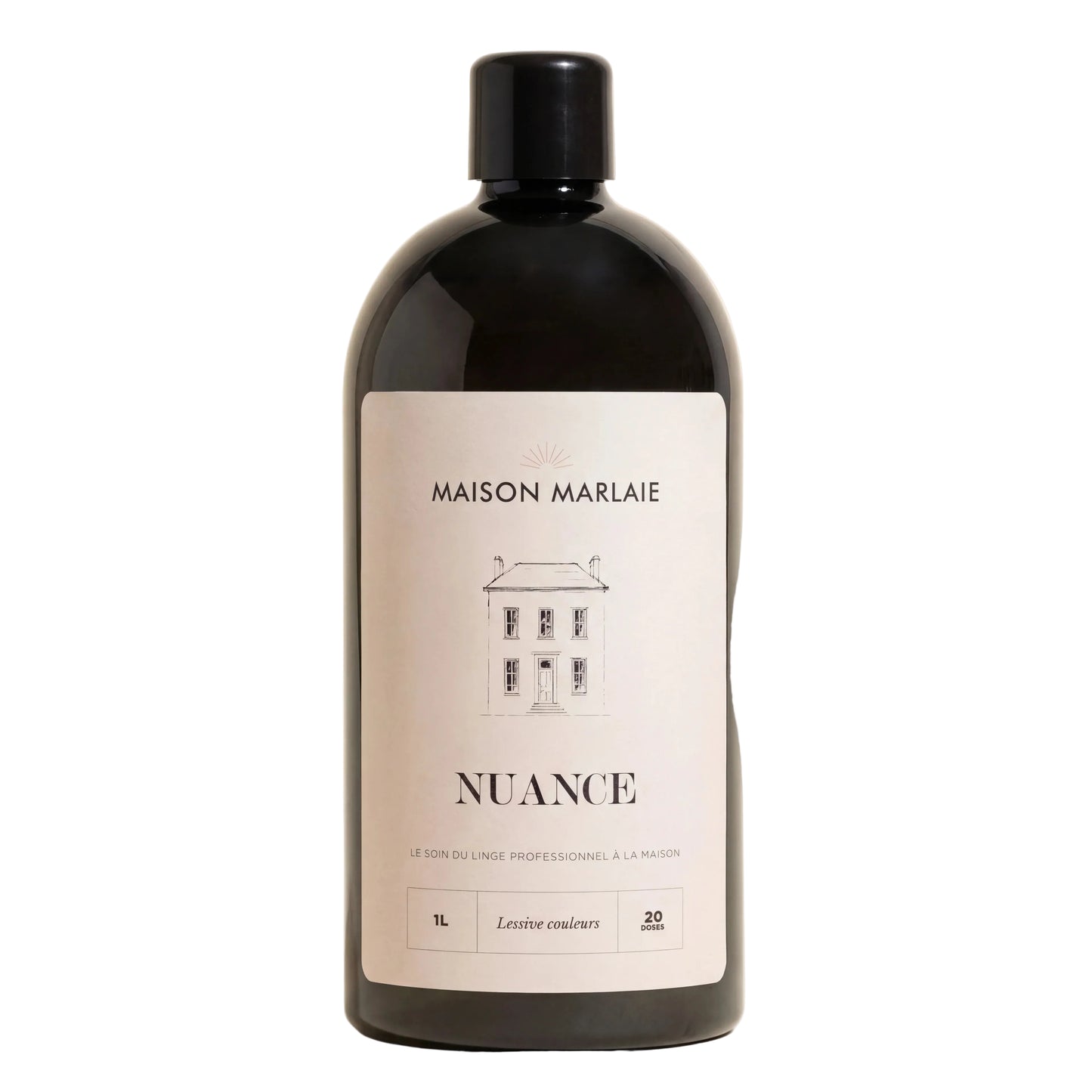 Bottle of Maison Marlaie Nuance on a beige background
