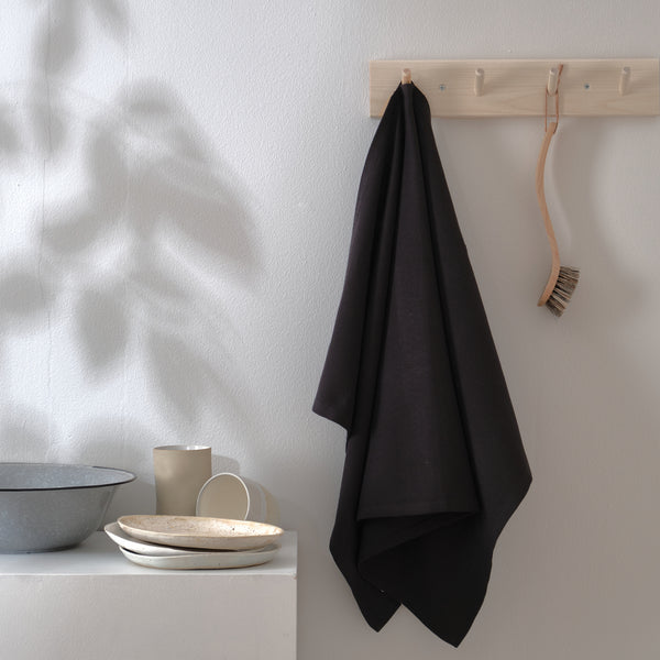 The Organic Company Kitchen Towel Black