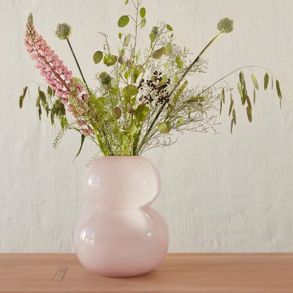 Lasi Vase Rose 30cm - Large