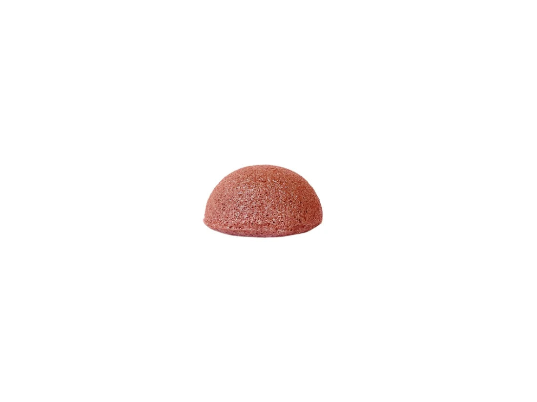 Nudo Σφουγγάρι Konjac - Κόκκινος Πηλός - Για Ευαίσθητες Επιδερμίδες