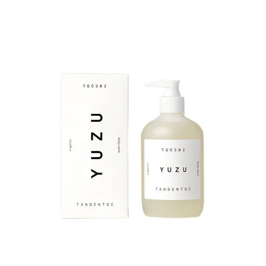 Tangent yuzu body wash.