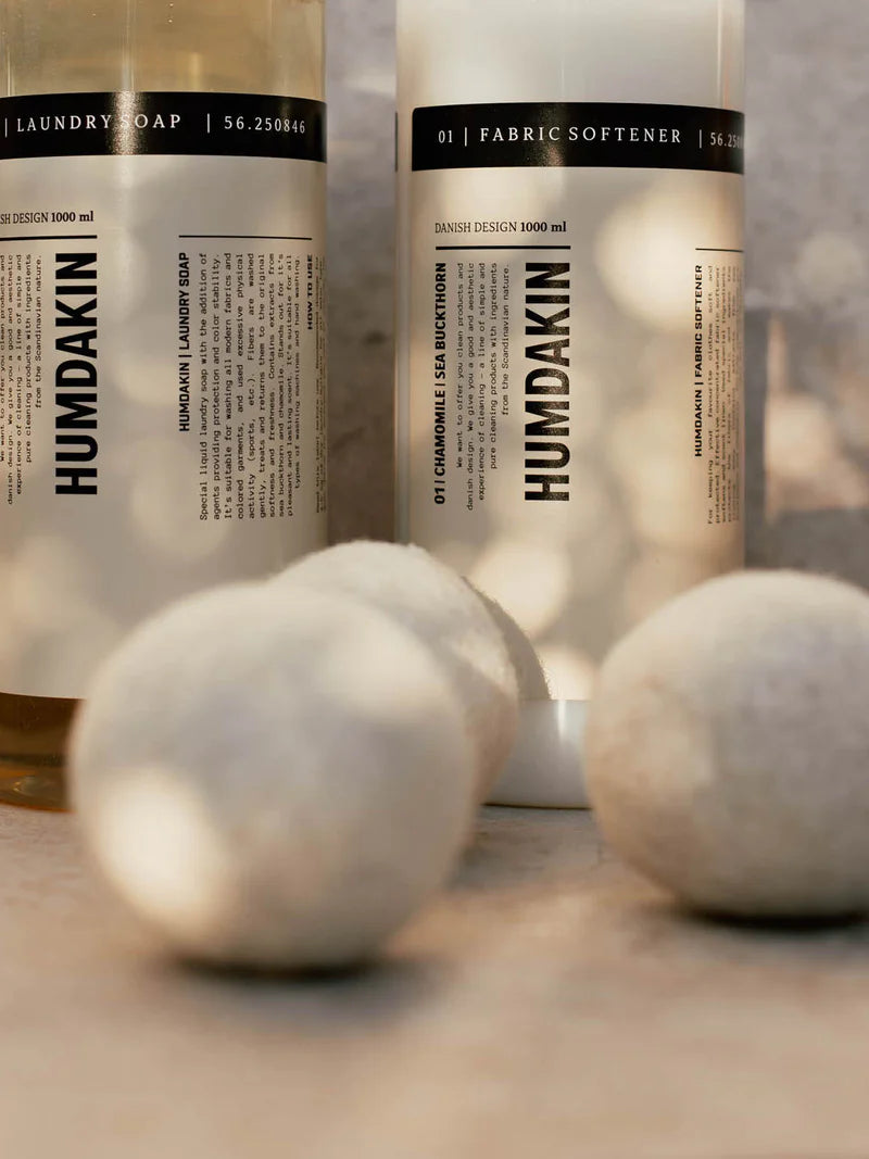 Reduce drying time with Humdakin's dryer balls.