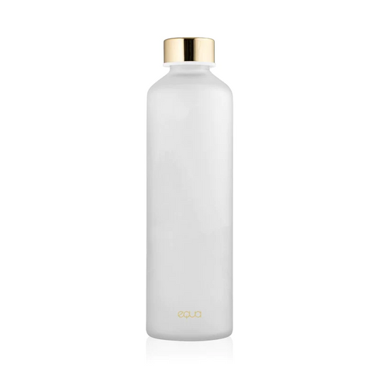 Equa Velvet White Glass Bottle 750ml