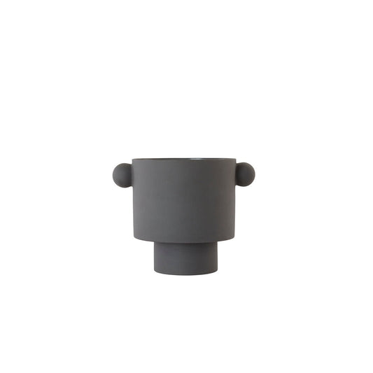 Inka Kana Pot Anthracite 23cm - Large