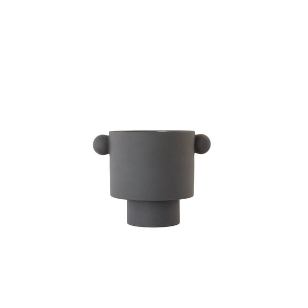 Inka Kana Pot Anthracite 23cm - Large