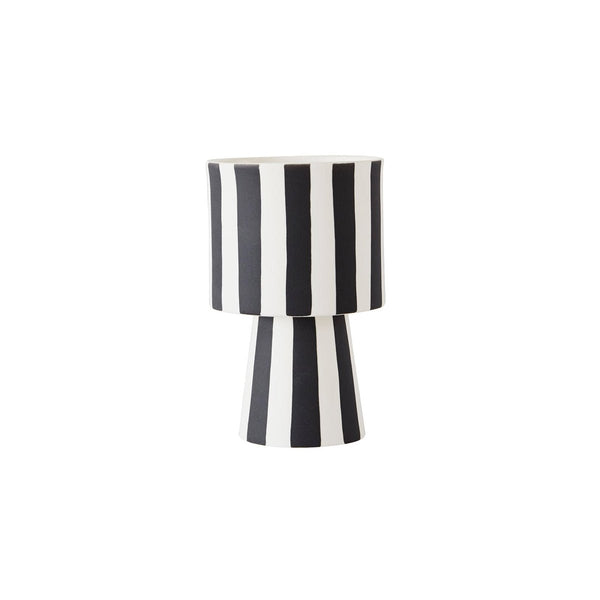 Toppu Pot Black - White Ø10cm - Mini