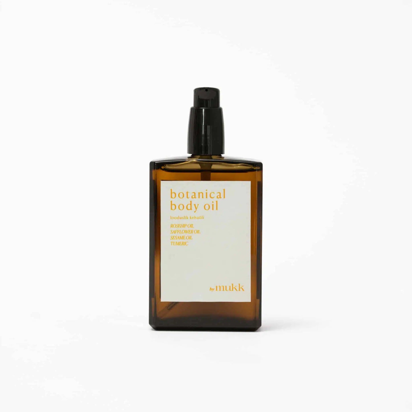 By mukk botanical body oil.