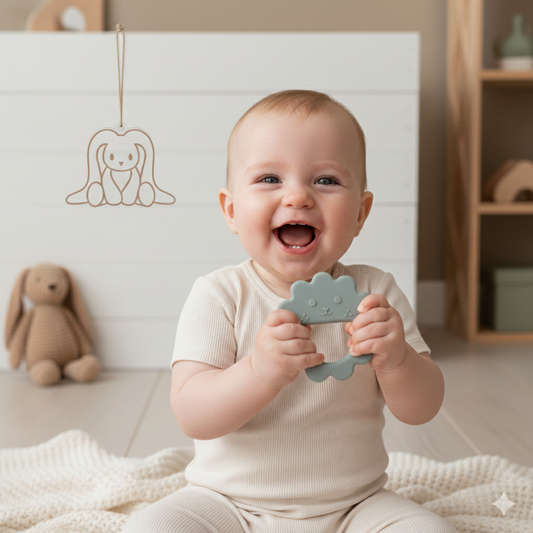 Flower Μαλακός Δακτύλιος Δοντιών Σιλικόνης - Stone