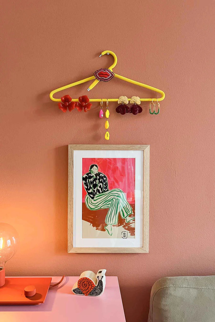 Peppermint Rope Hanger