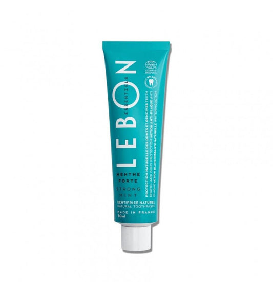 Whole range of lebon's toothpastes.