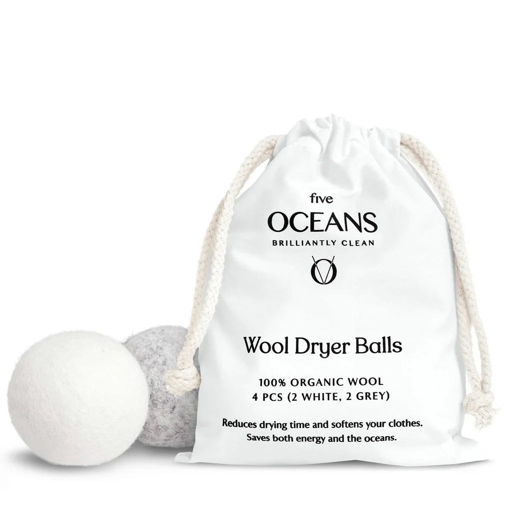 Five Oceans Wool Dryer Balls 4pcs
