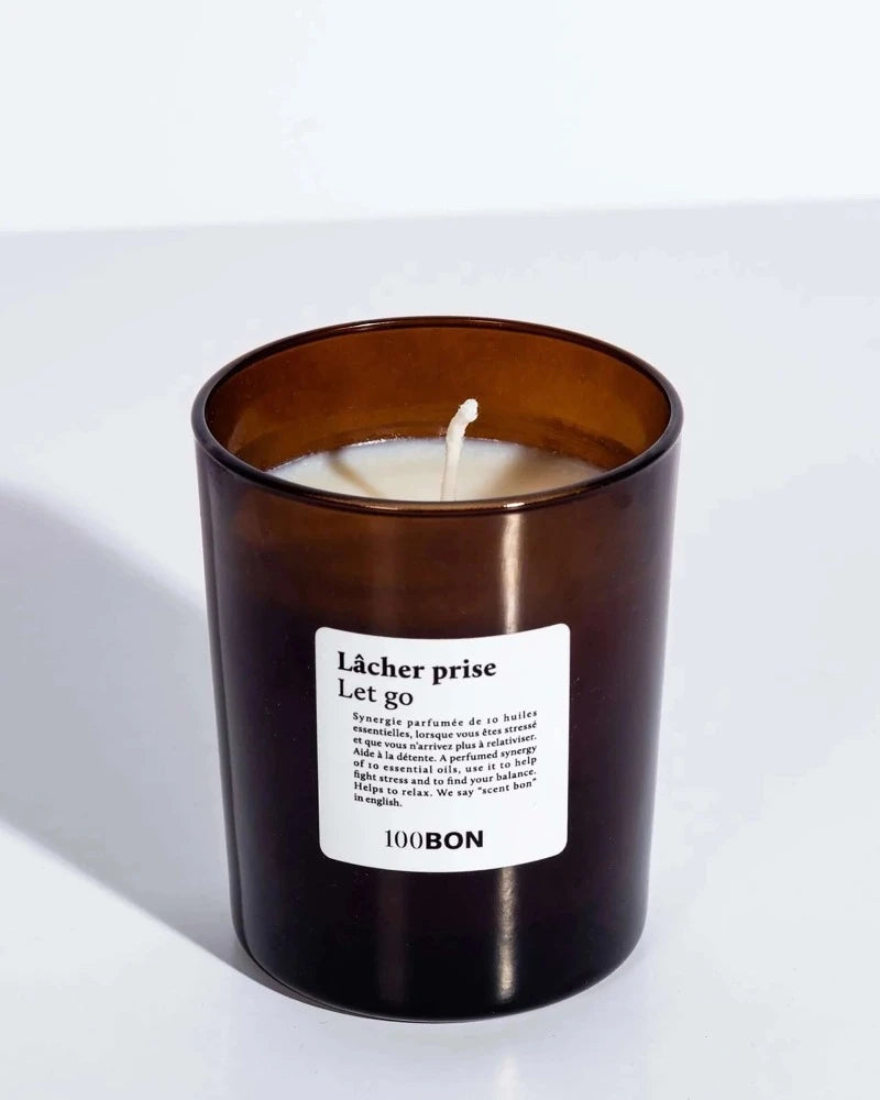Scented soya naturally made candle.