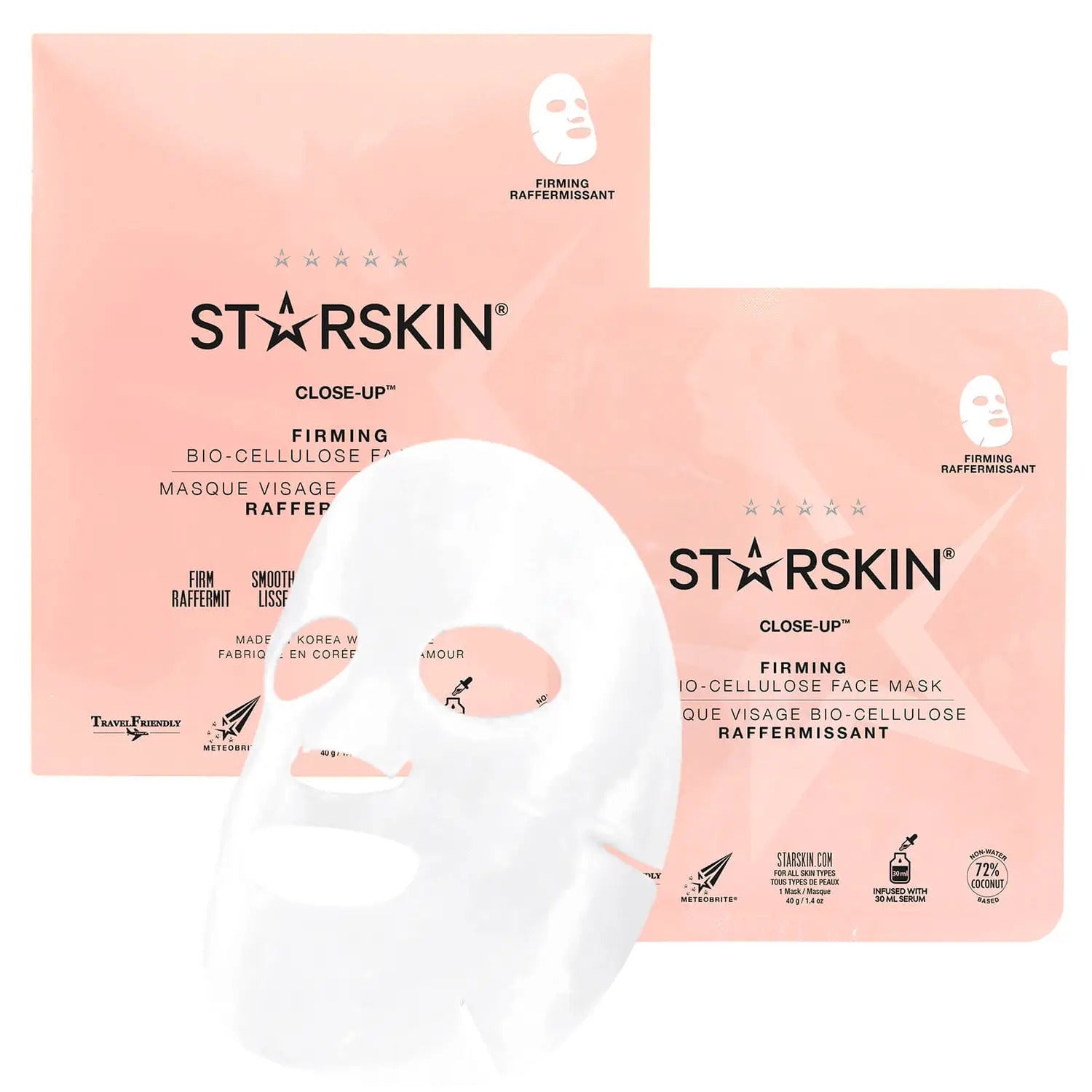 Starskin close up face mask.