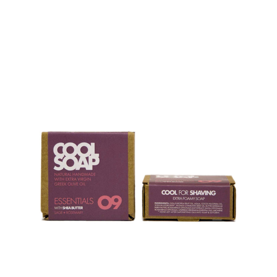 The cool projects bar soap essentials sage & rosemary.