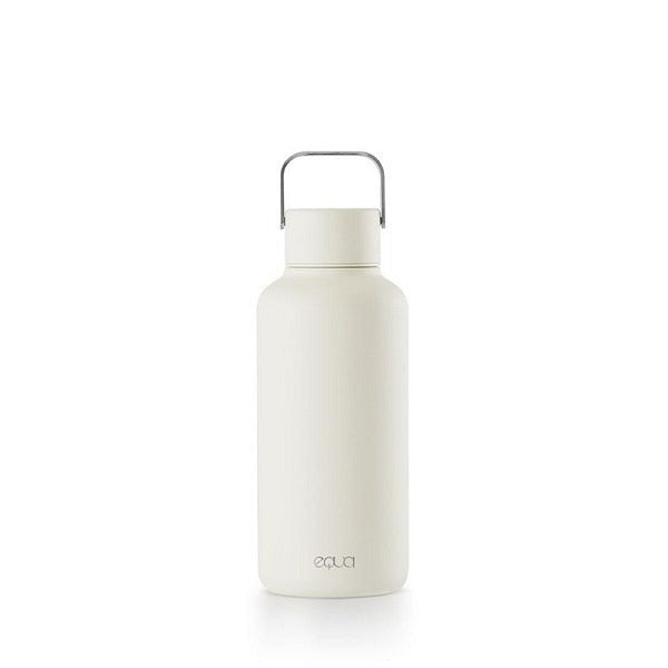 Equa Timeless Off White Stainless Steel Bottle 600ml