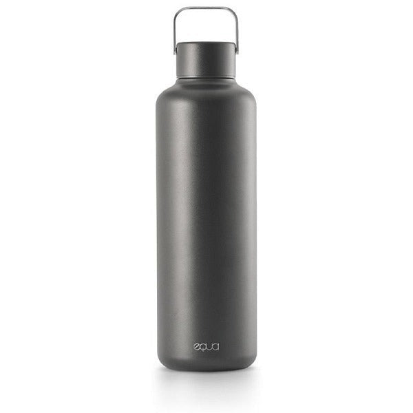 Equa Timeless Dark Stainless Steel Bottle