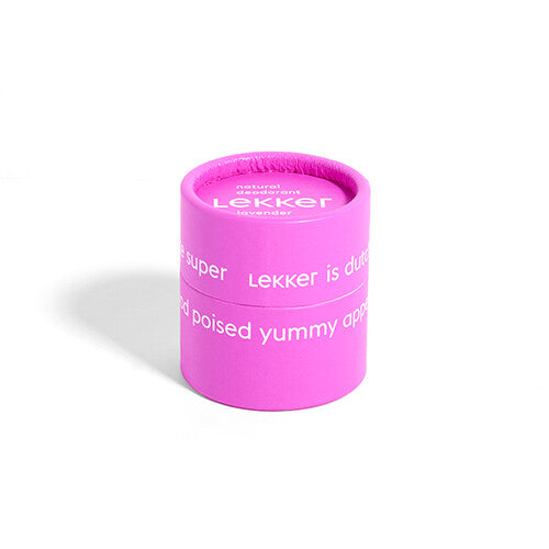 The lekker company deodorant pot.