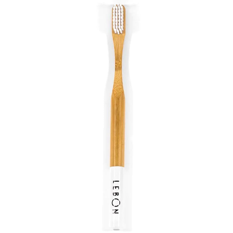 Lebon bamboo toothbrush.
