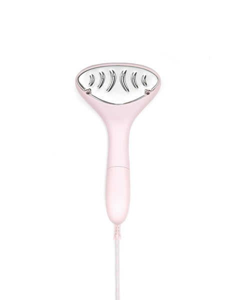 This handheld steamer, Cirrus No.2 Pink, is a sustainable and efficient alternative to both ironing and washing.