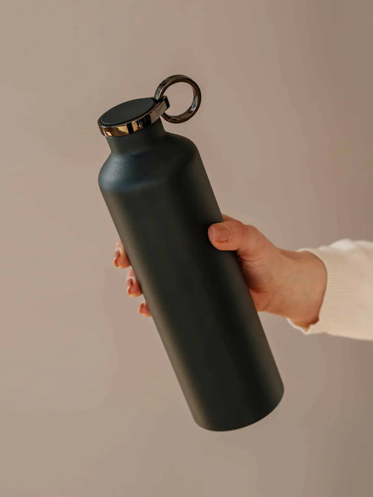 Equa Dark Grey Thermo Bottle