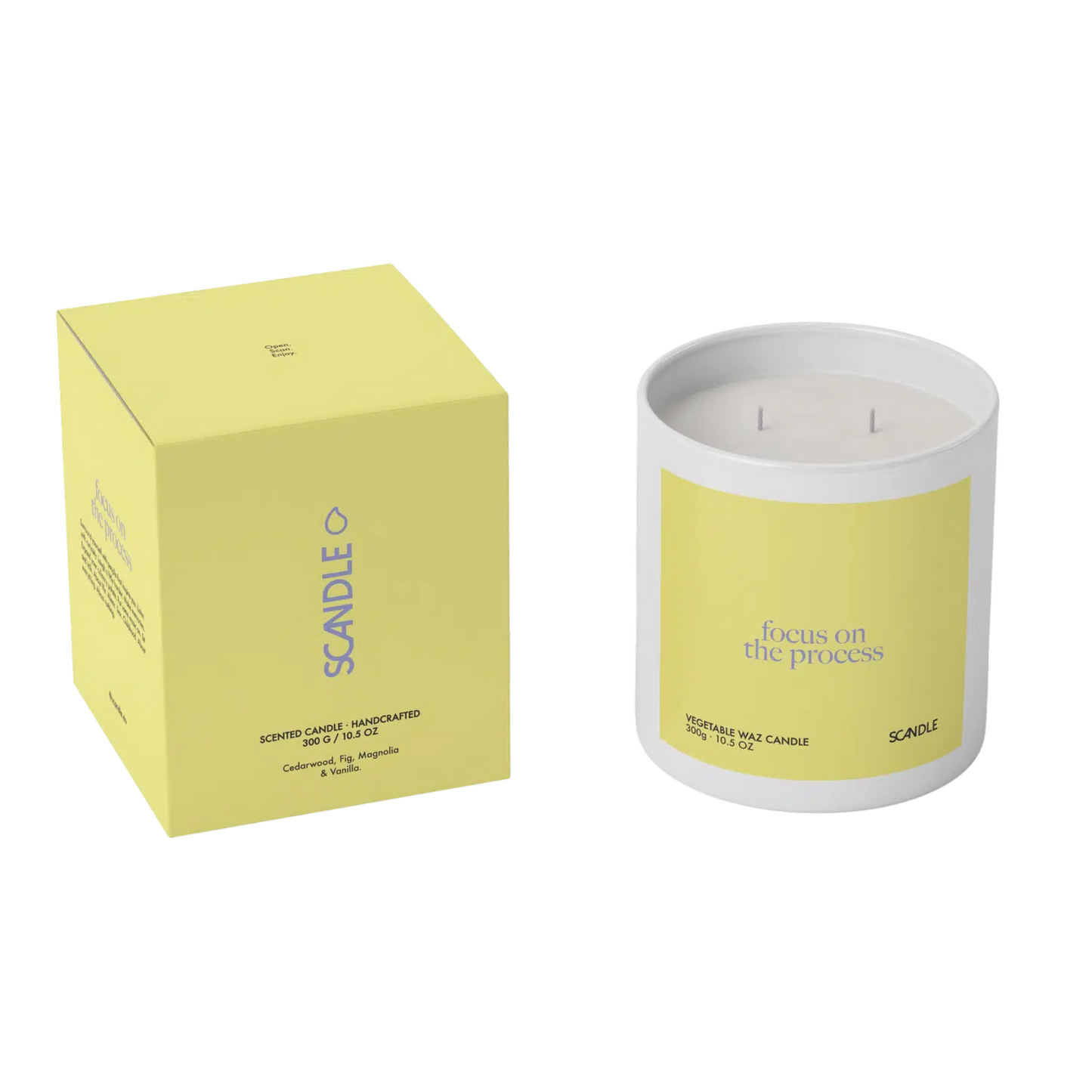 Scandle 'Focus On The Process' Scented Candle 300gr