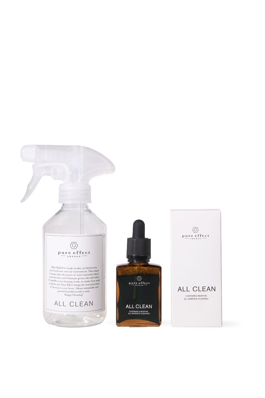 Pure Effect Pure Effect Sweden All Clean – Start Kit 300ml | aspro.store