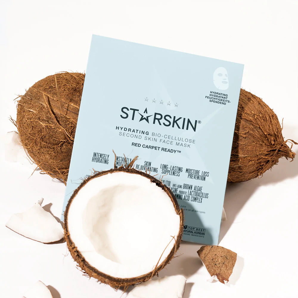 The translucent sheet is designed to contour closely to the face to deliver a powerful complex of skin-conditioning Amino Acids and Brown Algae to the skin. 