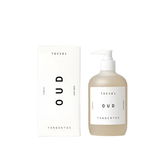 Tangent oud body wash.