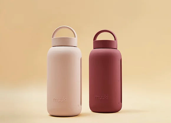 Muuki bottles in different colours.