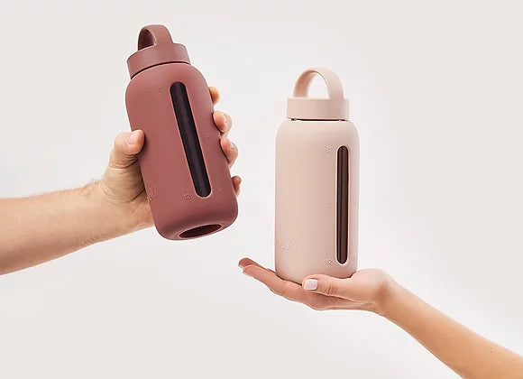 Muuki bottles for water and cold tea.